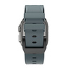 Bandz Bandz Apple Watch siliconen band 'Luxe Liquid' (grijs met zwart) Bandz Bandz Apple Watch siliconen band 'Luxe Liquid' (grijs met zwart)