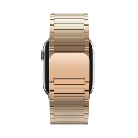 Bandz Bandz Apple Watch magnetische stalen band 'Deluxe' (rosé goud)