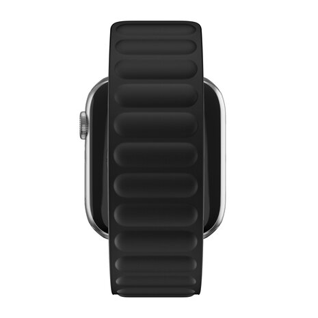 Bandz Bandz Apple Watch magnetisch geweven bandje (zwart)
