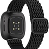 Strap-it® Strap-it Fitbit Sense geweven bandje (zwart) Strap-it® Strap-it Fitbit Sense geweven bandje (zwart)