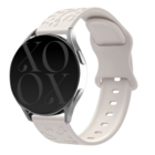 xoxo Wildhearts xoxo Wildhearts Samsung Galaxy Watch 4 40mm siliconen bandje Leopard Print (sterrenlicht)