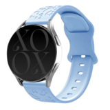 xoxo Wildhearts xoxo Wildhearts Xiaomi Amazfit GTS siliconen bandje Leopard Print (lichtblauw)