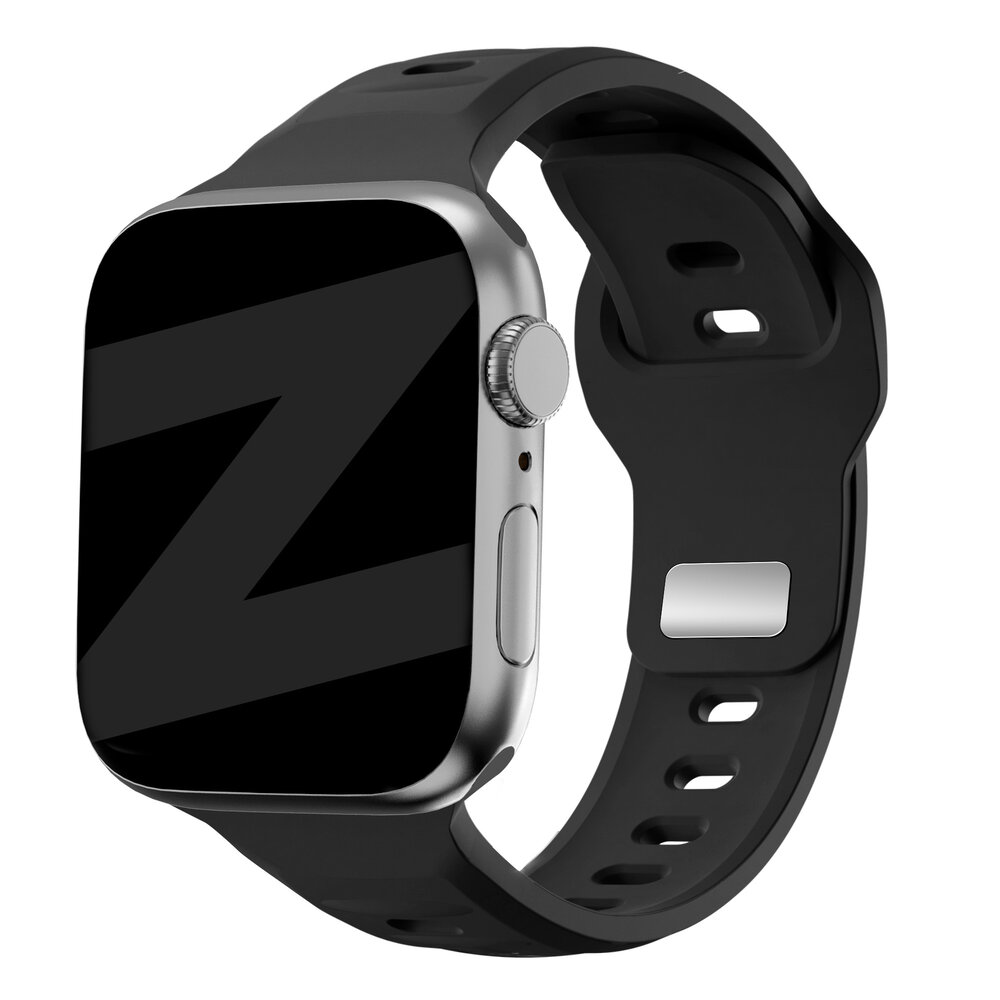 Bandz Bandz Apple Watch siliconen band 'Outdoor' (zwart)