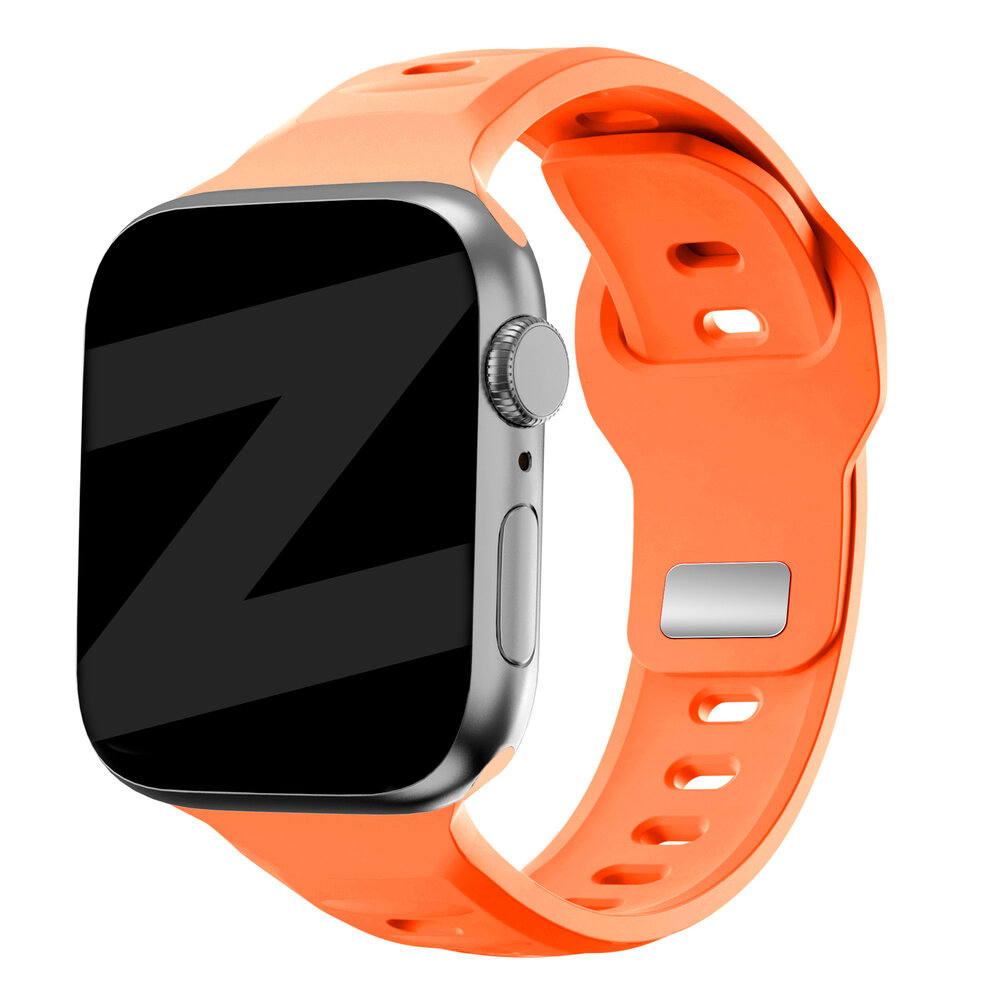 Bandz Bandz Apple Watch siliconen band 'Outdoor' (oranje)