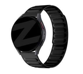 Bandz Bandz Amazfit Bip 3 magnetisch geweven bandje (zwart) Bandz Bandz Amazfit Bip 3 magnetisch geweven bandje (zwart)