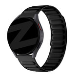 Bandz Bandz Samsung Galaxy Watch 4 44mm magnetisch geweven bandje (zwart) Bandz Bandz Samsung Galaxy Watch 4 44mm magnetisch geweven bandje (zwart)