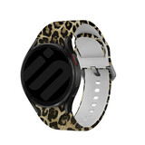 Strap-it® Lucky Leopard Samsung Galaxy Watch 7 - 40mm bandje