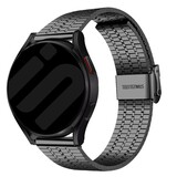 Strap-it® Samsung Galaxy Watch 7 - 40mm roestvrij stalen band (zwart)