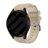 Strap-it® Samsung Galaxy Watch 7 - 40mm siliconen bandje (beige)