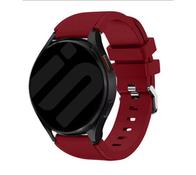 Strap-it® Samsung Galaxy Watch 7 - 40mm siliconen bandje (bordeaux)