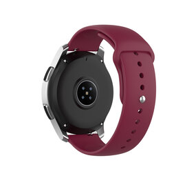 Strap-it® Samsung Galaxy Watch 7 - 40mm sport bandje (bordeaux)
