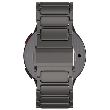 Strap-it® Strap-it Samsung Galaxy Watch 7 - 40mm 'One push' luxe titanium band (grafiet)