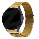Bandz Bandz Samsung Galaxy Watch 7 - 40mm Milanese loop band (goud)