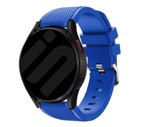 Strap-it® Samsung Galaxy Watch 7 - 44mm siliconen bandje (blauw)