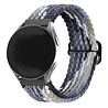 Strap-it® Strap-it Samsung Galaxy Watch 7 - 44mm verstelbaar geweven bandje (zwart/wit) Strap-it® Strap-it Samsung Galaxy Watch 7 - 44mm verstelbaar geweven bandje (zwart/wit)