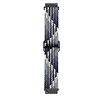 Strap-it® Strap-it Samsung Galaxy Watch 7 - 44mm verstelbaar geweven bandje (zwart/wit) Strap-it® Strap-it Samsung Galaxy Watch 7 - 44mm verstelbaar geweven bandje (zwart/wit)