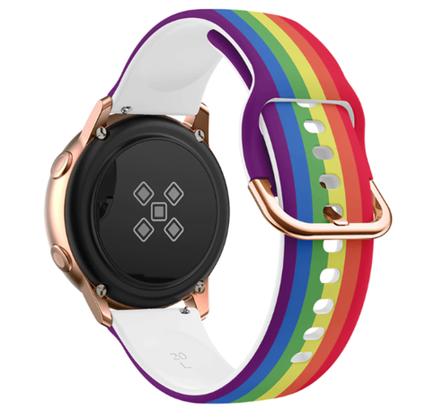 Strap-it® Strap-it Taste the Rainbow Samsung Galaxy Watch 7 - 44mm bandje