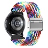 Bandz Bandz Samsung Galaxy Watch 7 44mm gevlochten nylon band (regenboog) Bandz Bandz Samsung Galaxy Watch 7 44mm gevlochten nylon band (regenboog)