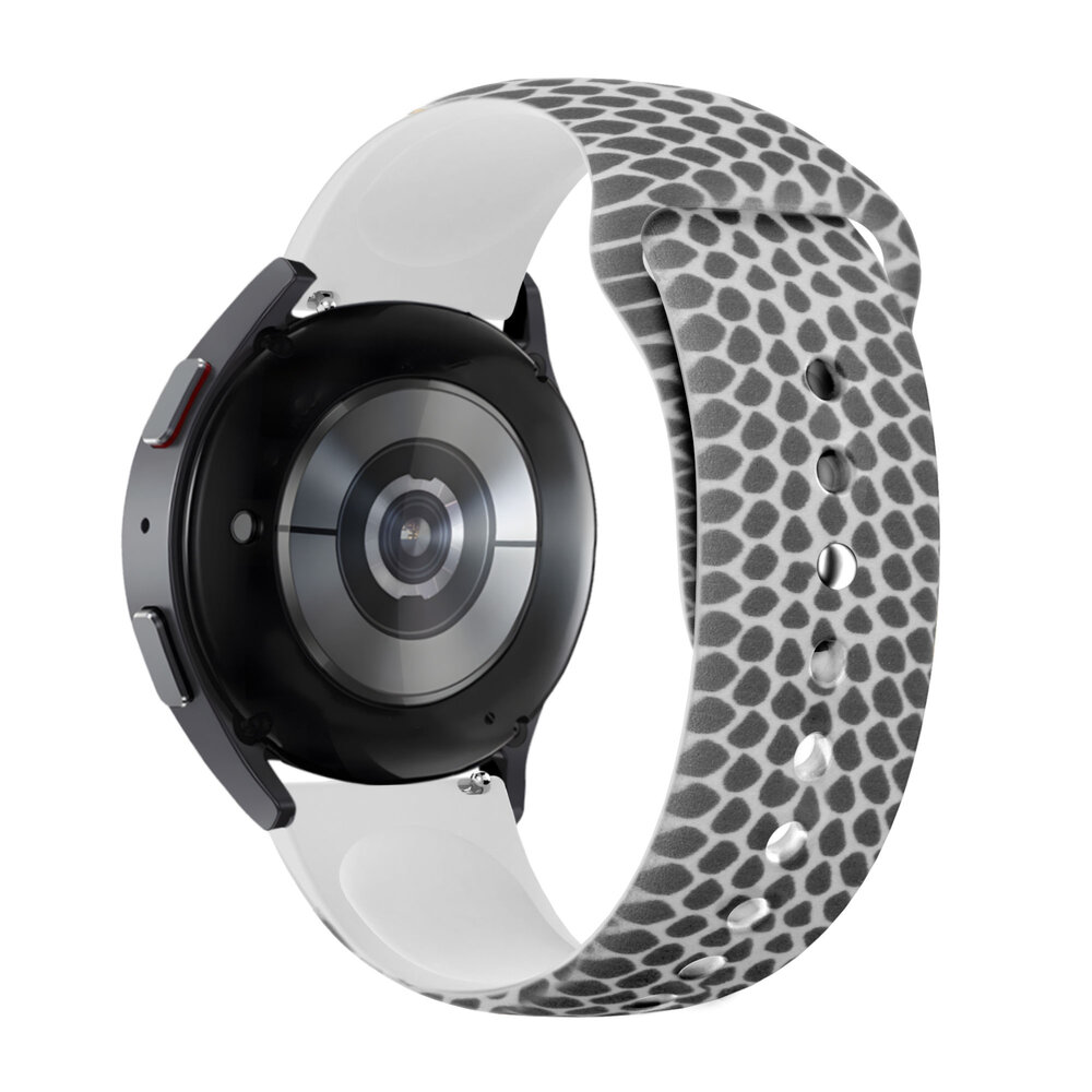 Bandz Bandz Samsung Galaxy Watch 7 44mm siliconen band 'Snake'