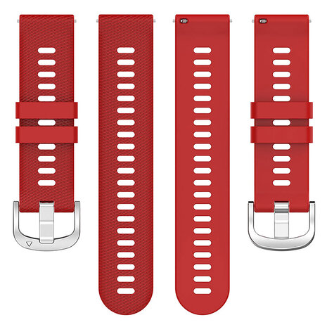 Strap-it® Strap-it Coros Pace 3 siliconen bandje (rood)