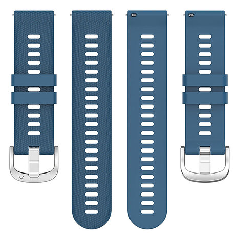 Strap-it® Strap-it Coros Pace 3 siliconen bandje (blauw)