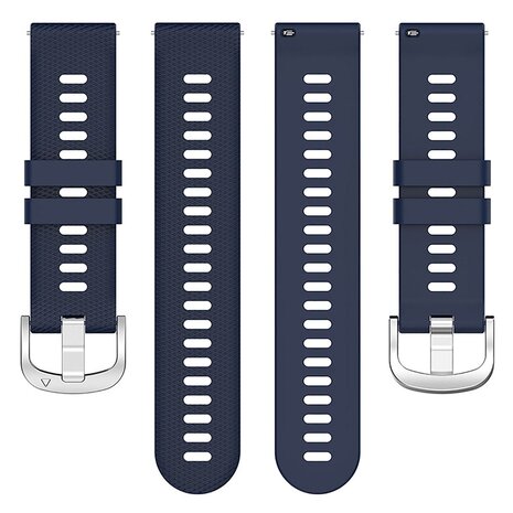 Strap-it® Strap-it Coros Apex 2 siliconen bandje (donkerblauw)