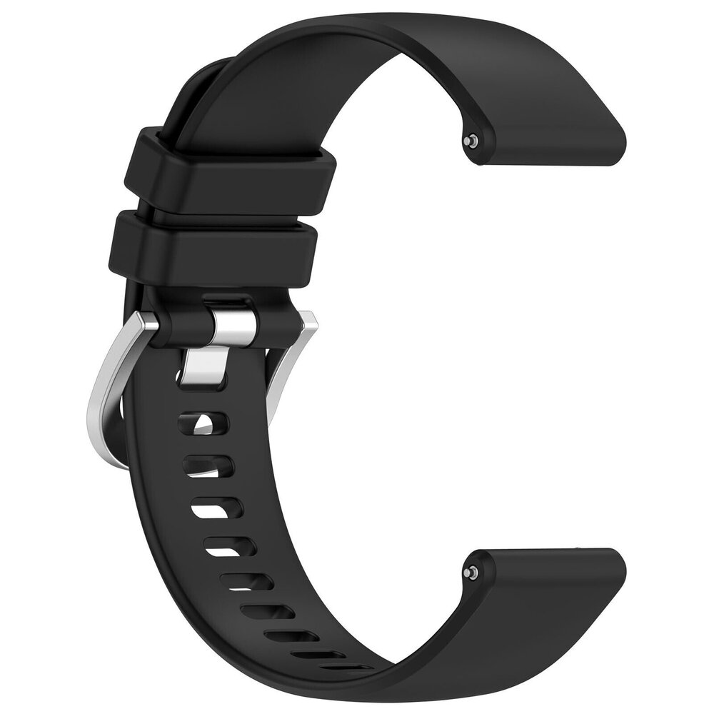 Strap-it® Strap-it Coros Apex 42mm siliconen classic bandje (zwart)