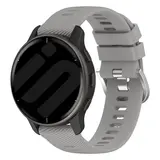 Strap-it® Coros Apex 42mm siliconen bandje (lichtgrijs)