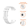 Strap-it® Strap-it Samsung Galaxy Watch FE Luxe Siliconen bandje (wit) Strap-it® Strap-it Samsung Galaxy Watch FE Luxe Siliconen bandje (wit)