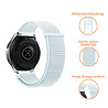 Strap-it® Strap-it Samsung Galaxy Watch FE nylon band (licht cyaan) Strap-it® Strap-it Samsung Galaxy Watch FE nylon band (licht cyaan)