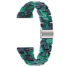 Strap-it® Strap-it Samsung Galaxy Watch FE resin band (groen) Strap-it® Strap-it Samsung Galaxy Watch FE resin band (groen)