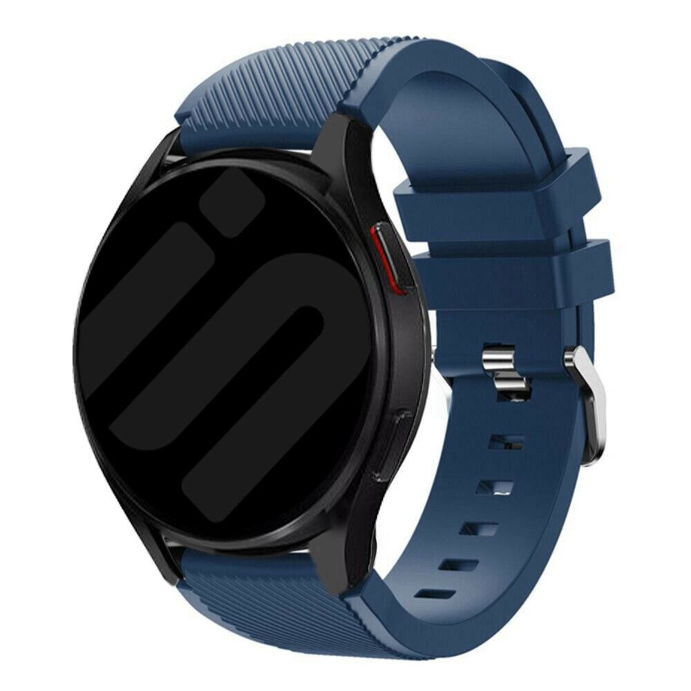 Strap-it® Strap-it Samsung Galaxy Watch FE siliconen bandje (donkerblauw)