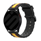 Strap-it® Samsung Galaxy Watch FE Special Edition Band (zwart/geel)