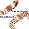 Strap-it® Strap-it Samsung Galaxy Watch FE stalen band (rosé goud) Strap-it® Strap-it Samsung Galaxy Watch FE stalen band (rosé goud)