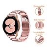 Strap-it® Strap-it Samsung Galaxy Watch FE stalen band (roze) Strap-it® Strap-it Samsung Galaxy Watch FE stalen band (roze)