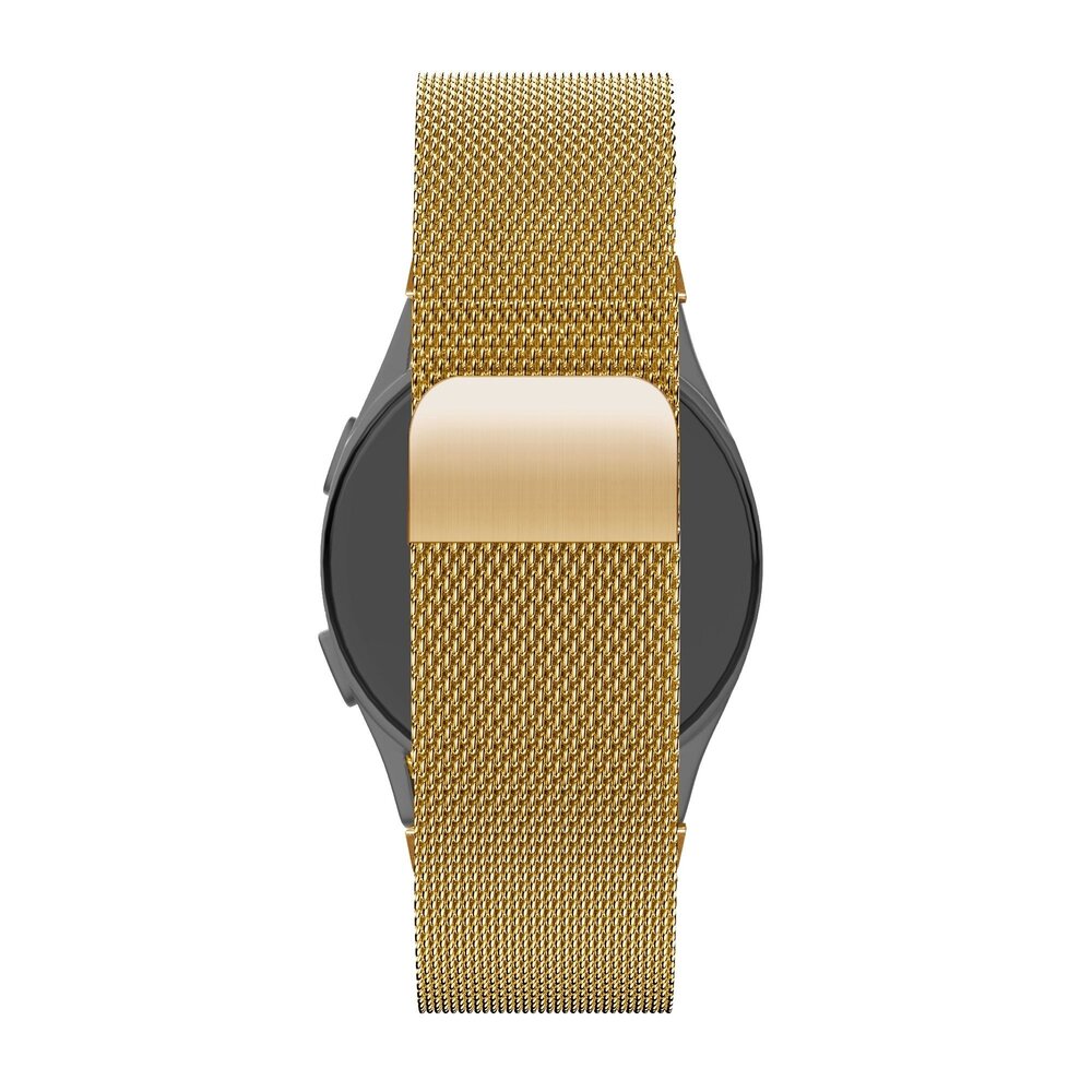 Bandz Bandz Samsung Galaxy Watch FE Milanese loop band (goud)