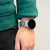 Bandz Bandz Samsung Galaxy Watch FE stalen band 'Classic' (zilver) Bandz Bandz Samsung Galaxy Watch FE stalen band 'Classic' (zilver)
