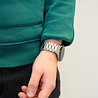Bandz Bandz Samsung Galaxy Watch FE stalen band 'Classic' (zilver) Bandz Bandz Samsung Galaxy Watch FE stalen band 'Classic' (zilver)