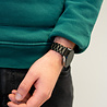 Bandz Bandz Samsung Galaxy Watch FE stalen band 'Classic' (zwart) Bandz Bandz Samsung Galaxy Watch FE stalen band 'Classic' (zwart)