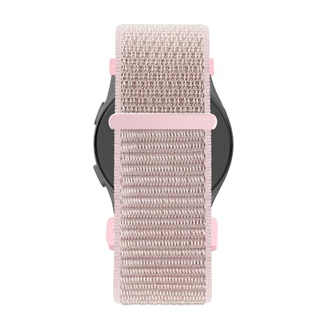 Bandz Bandz Samsung Galaxy Watch FE nylon loop band (roségoud)
