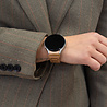 Strap-it® Strap-it Samsung Galaxy Watch FE 'One push' stalen band (rosé goud) Strap-it® Strap-it Samsung Galaxy Watch FE 'One push' stalen band (rosé goud)