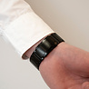 Strap-it® Strap-it Samsung Galaxy Watch FE 'One push' titanium band (zwart) Strap-it® Strap-it Samsung Galaxy Watch FE 'One push' titanium band (zwart)