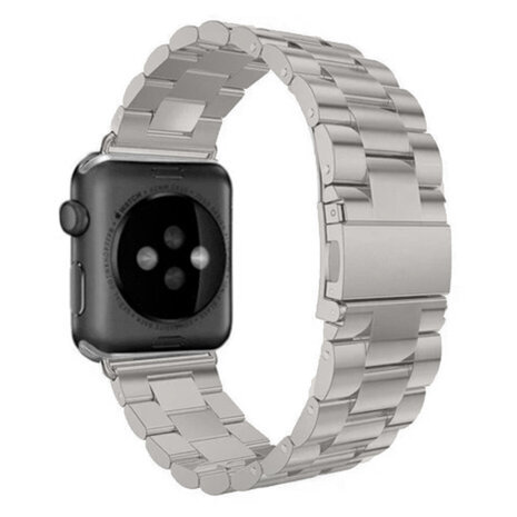 Strap-it® Strap-it Apple Watch stalen band (titanium)