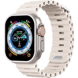 Strap-it® Apple Watch Ocean bandje met druksluiting (sterrenlicht)