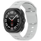 Strap-it® Strap-it Samsung Galaxy Watch Ultra outdoor siliconen bandje (grijs)