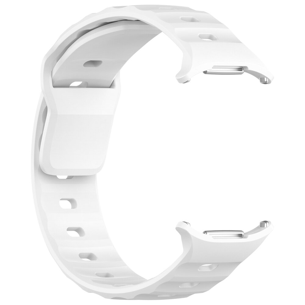 Strap-it® Strap-it Samsung Galaxy Watch Ultra outdoor siliconen bandje (wit)