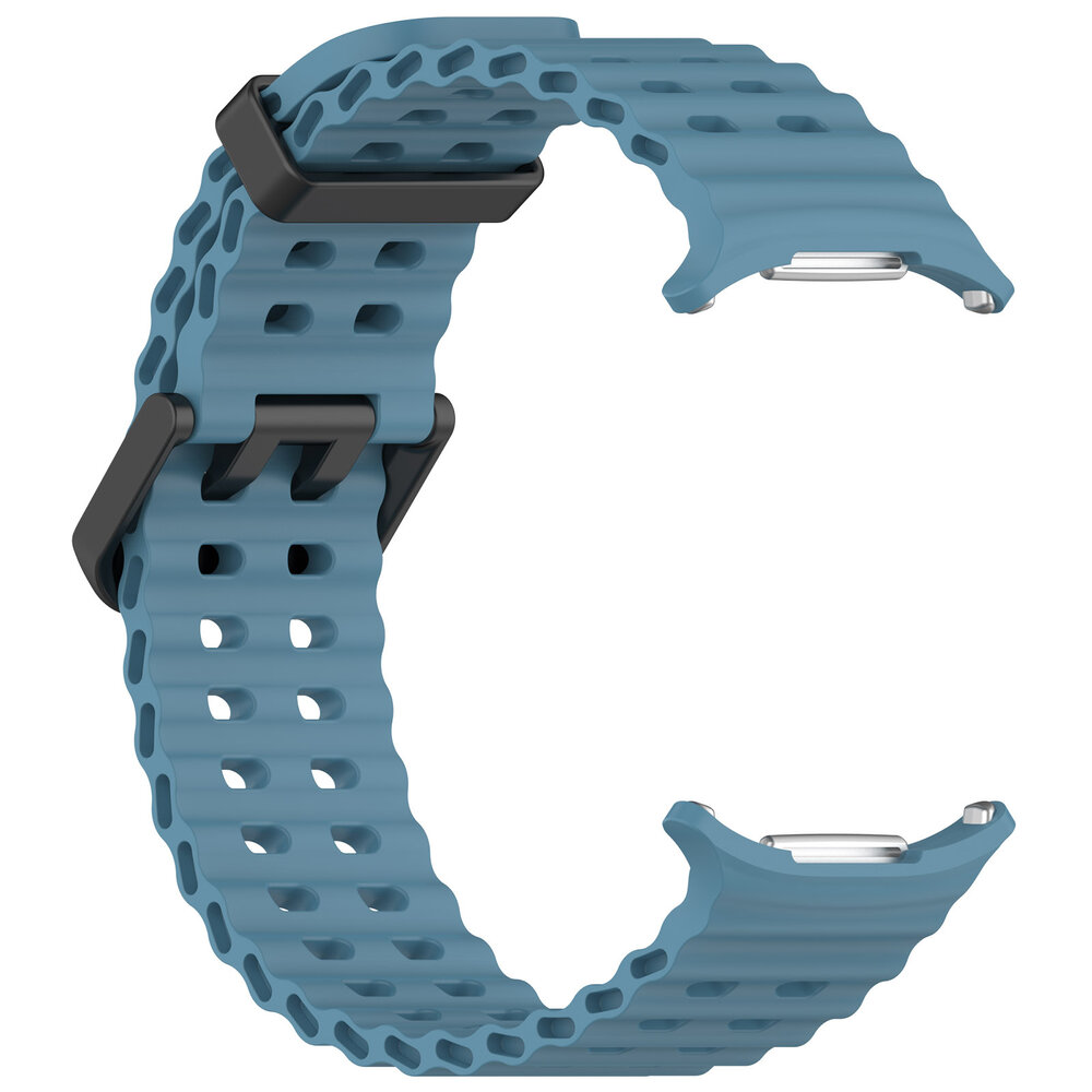 Strap-it® Strap-it Samsung Galaxy Watch Ultra Ocean bandje (grijsblauw) Strap-it® Strap-it Samsung Galaxy Watch Ultra Ocean bandje (grijsblauw)