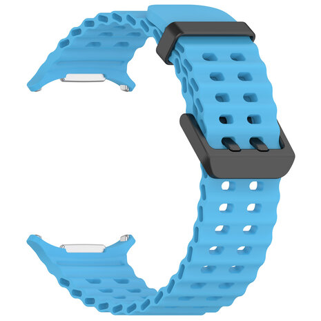 Strap-it® Strap-it Samsung Galaxy Watch Ultra Ocean bandje (lichtblauw)