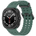 Strap-it® Strap-it Samsung Galaxy Watch Ultra Ocean bandje (donkergroen)