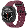 Strap-it® Strap-it Samsung Galaxy Watch Ultra Ocean bandje (wijnrood) Strap-it® Strap-it Samsung Galaxy Watch Ultra Ocean bandje (wijnrood)